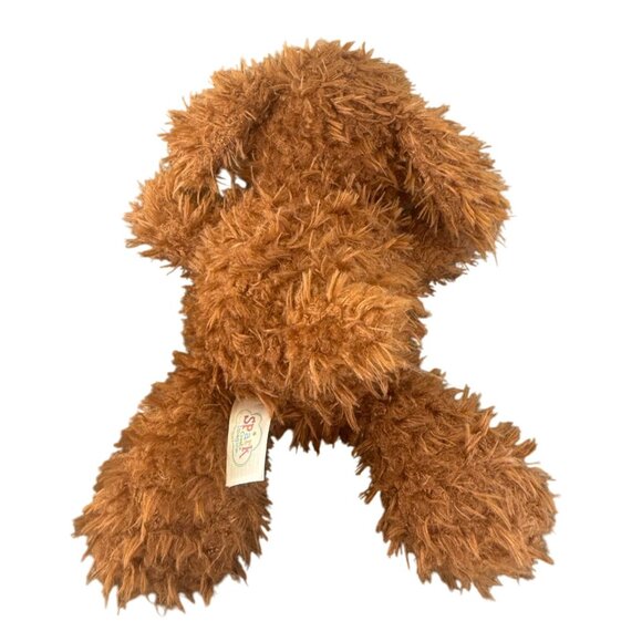 Spark Create Imagine Fuzzy Laying Puppy Dog Brown Wal-Mart 12 inches - Picture 5 of 8